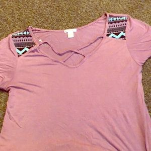 Bozzolo criss cross front and soft cool material